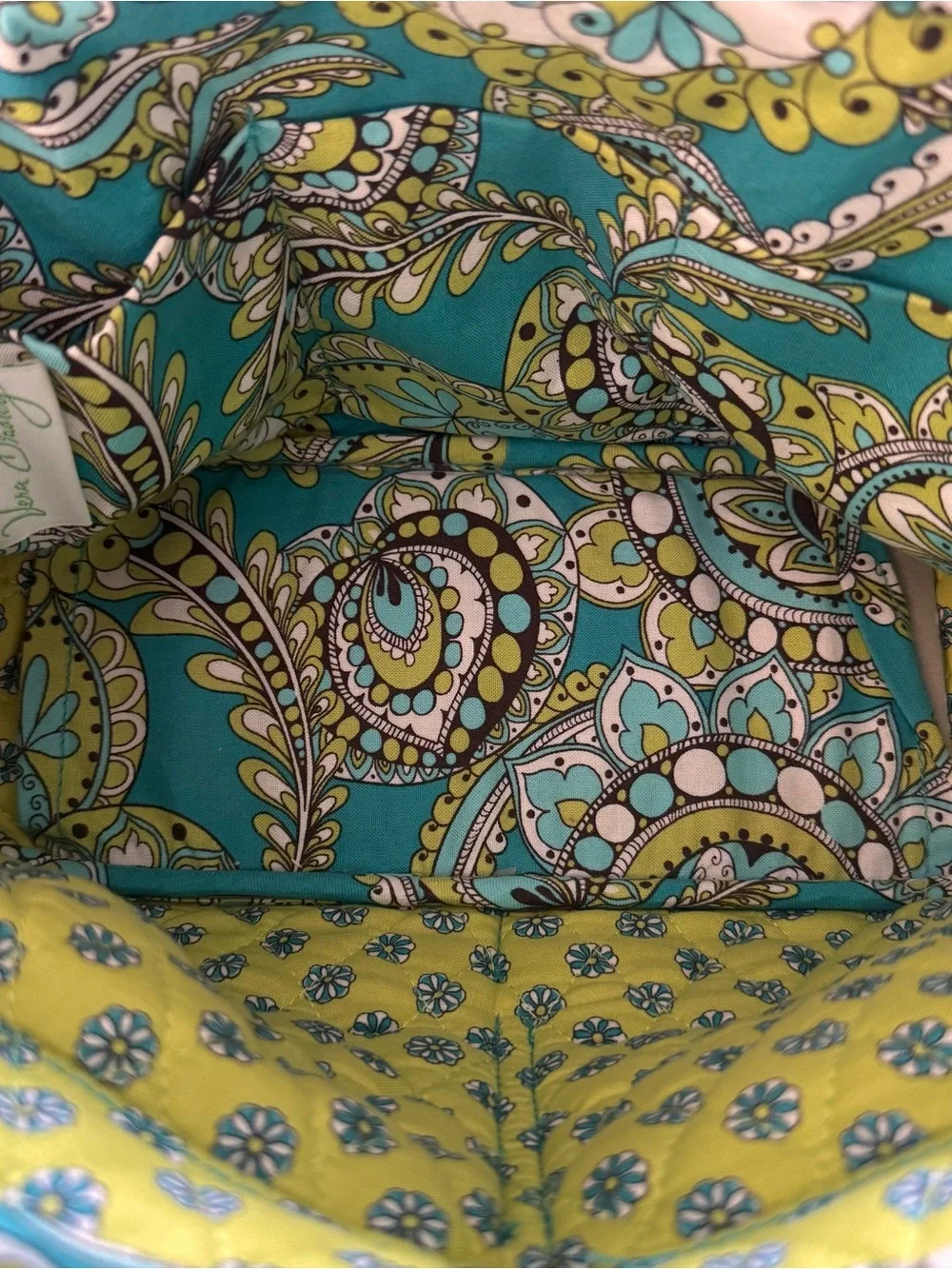 Vera Bradley Lola Small Bowler Satchel Peacock Retired Pattern Handbag